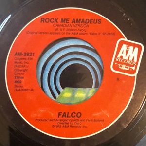 Falco Rock Me Amadeus Vinyl 45 Record '85
